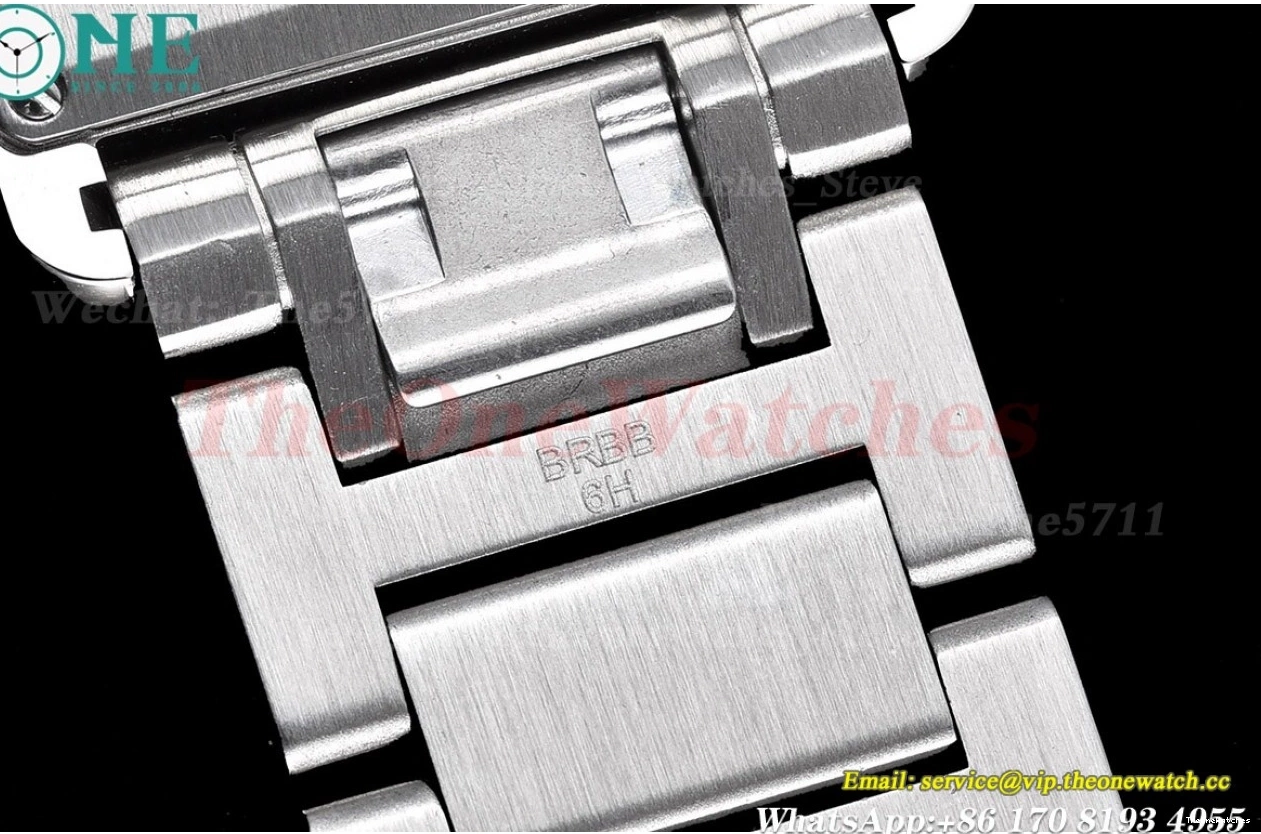 White Bracelet Diamond Bezel Tank K11F SS On Dial Must Quartz 0102